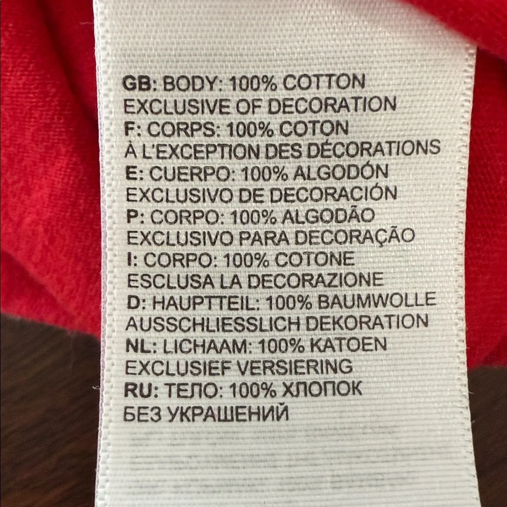 The North Face Red USA Box Graphic Stars Men’s Short sleeved T-Shirt XL